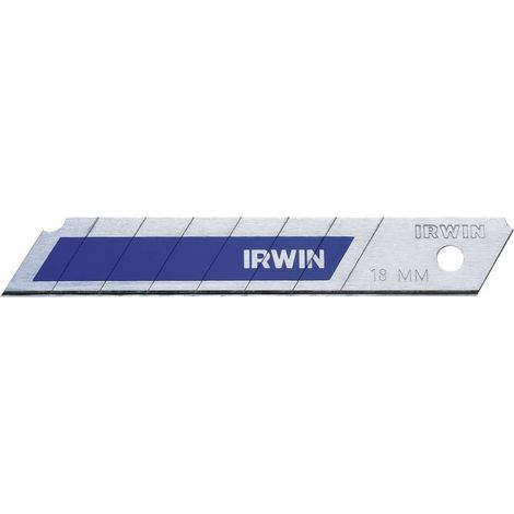 Juego de cuchillas bimetálicas de corte rápido Irwin de 18 mm