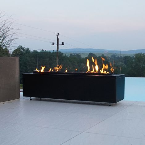 Terrassenheizer Patio Horizontal manuelle Steuerung 17,5kW Propan-Butan (1/5)