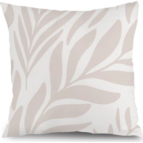 Kissenbezug mit Blumenmuster, elegante Sofadekoration, 40 × 40 cm (1/5)