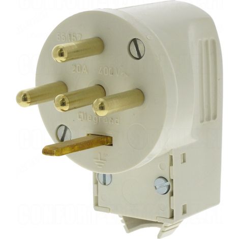 Legrand 3245060551575 Presa elettrica robusta bianca