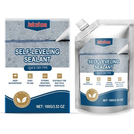 Kit de réparation étanche 100g – Pâte pour fissures béton et carrelage – Colle de rebouchage maison pour sols et murs – Séchage rapide (1/5)