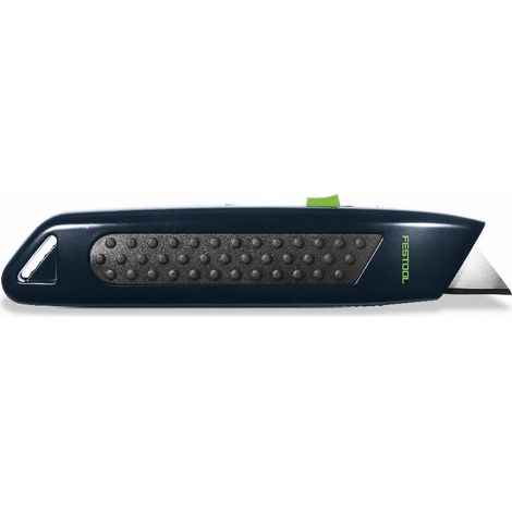 Festool – Cutter de sécurité avec lame rétractable 18mm – Poignée Softgrip – Boîtier métal – 498183 (1/5)