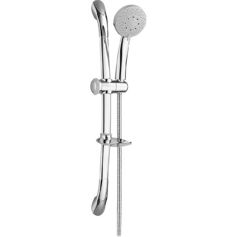 Saliscendi 5 getti modello sirius con flex antitorsione cromo (1/3)