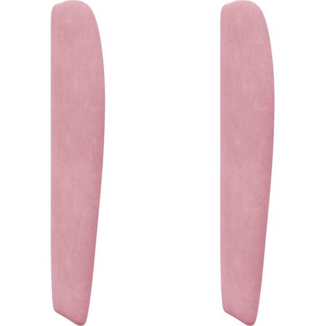 Maison Exclusive - Kopfteil Ohr Rosa 80 x 23 x 6 cm Samt