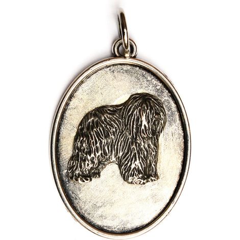 Perro pastor polaco de las tierras bajas, PON - collar para perro, colgante para mamá perruna, joyería única de Art-Dog (1/5)