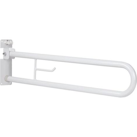 Barra di sostegno ribaltabile per anziani e disabili bianca - Idral Easy 12005V-70 (1/5)