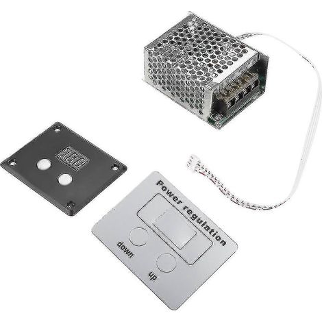 Régulateur de tension numérique SCR, variateur de vitesse, thermostat 220 V CA - 4000 W (1/5)