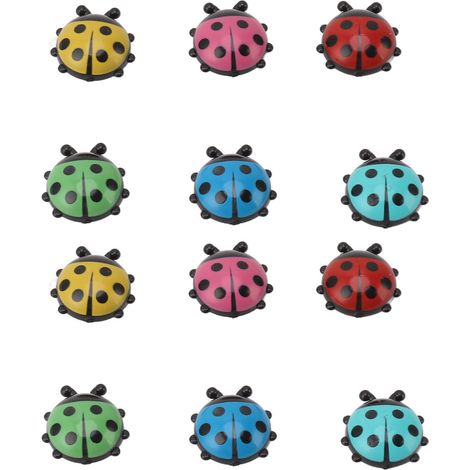 Lot de 6 loquets de porte de placard en laiton, à bille, avec vis dorée, compatibles avec la plupart des placards (70 mm / 2,8 pouces).