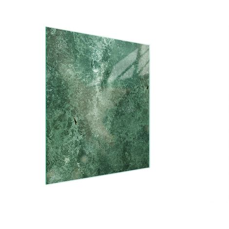 Tagliere in vetro 45x52 turchese (1/5)