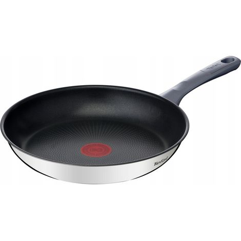 Padella TEFAL Daily Cook da 26 cm in acciaio inossidabile antiaderente per piani cottura a induzione, codice G7300555