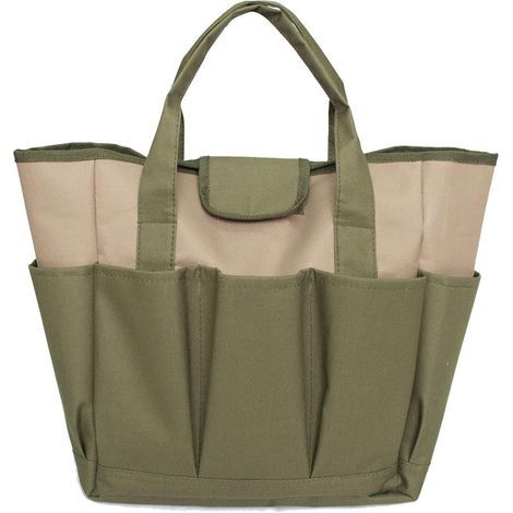 Borsa organizer per attrezzi da giardino, borsa porta attrezzi da giardino con 8 ampie tasche (1/5)