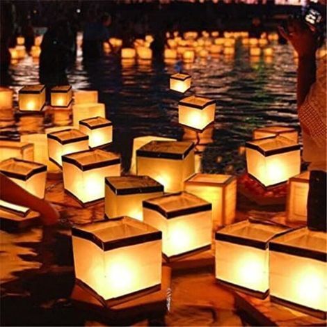 10 floating candle holders, waterproof candle holders, lanterns (1/5)