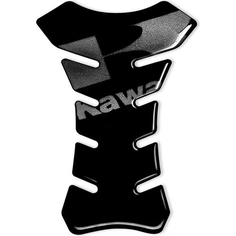 Protezione Serbatoio Adesiva 3D Racing Logo - Colore: NERO - Brand: KAWASAKI