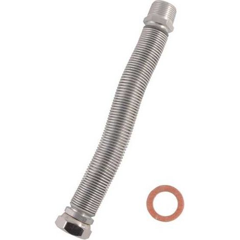 Tubo de agua Inox M3/4"-F3/4" 10,0/20,0 Extensible