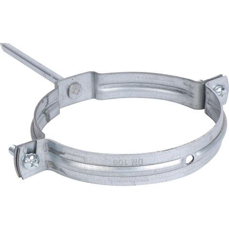 Collier de fixation Walraven goujon 100 ev pour tuyaux en plastique DN 70