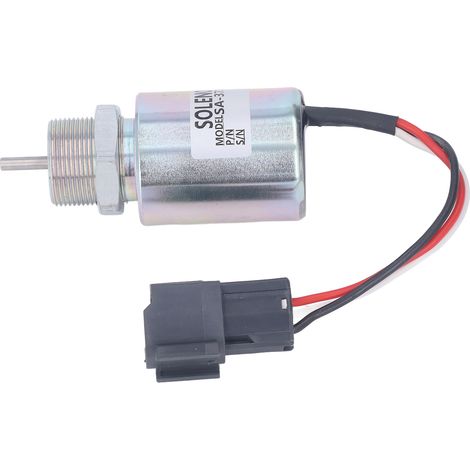Électrovanne d'arrêt de carburant DC24V, interrupteur de coupure moteur pour Toro 223D (1/5)