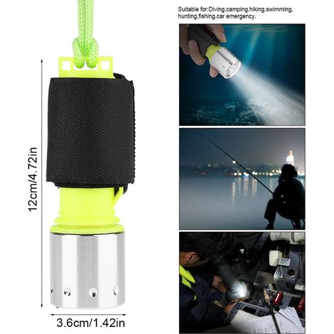 Lampe torche de plongée LED T6 (1/5)