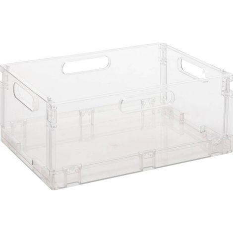 Contenitore fold'n'box, beige 22l, pieghevole e impilabile - 5five (1/4)