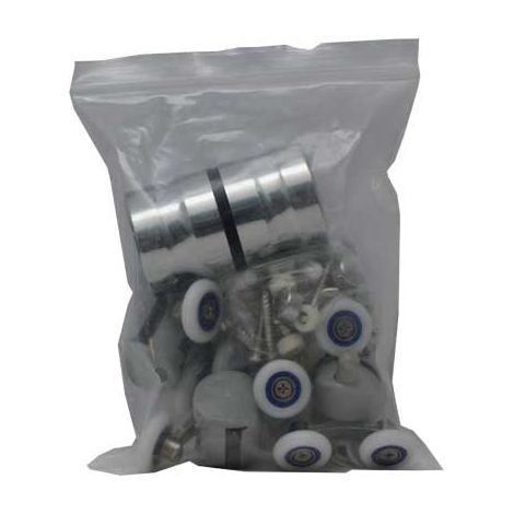 KIT MONTAGGIO PER PORTA DOCCIA FAST SCORREVOLE (0139501397)  2+2     CARDINALE