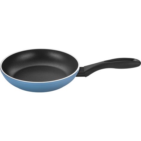 FAGOR Maxima Poêle à Frire Induction 24 cm Aluminium Forgé, Antiadhésif Écologique sans PFOA Bleu (1/4)