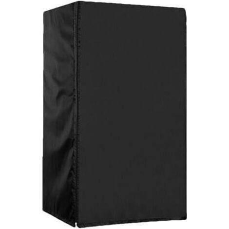 Housse verticale pour réfrigérateur extérieur en tissu Oxford 210D haute performance pour protection contre les éléments environnementaux (92 x 77 x 183 cm) (1/3)