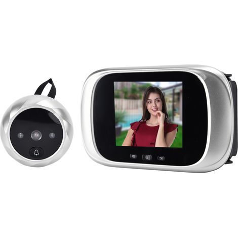 Viseur Numérique 2,8" avec Caméra HD et Sonnette Intelligente - Système de Sécurité Domotique pour Porte d'Entrée (1/5)