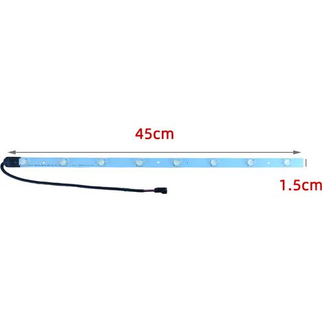 Bande LED, lumière blanche 24V, FC-DT188, adaptée aux accessoires d'éclairage pour réfrigérateur vertical Ouxue. (1/4)