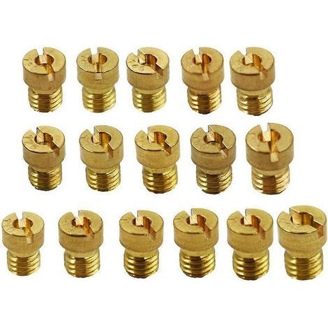 16 gicleurs principaux de carburateur compatibles avec les modèles PWK, OKO et CVK 90, 92, 95, 98, 100, 105, 108, 110, 115, 120, 125, 130, 135, 140 et 14 (1/5)
