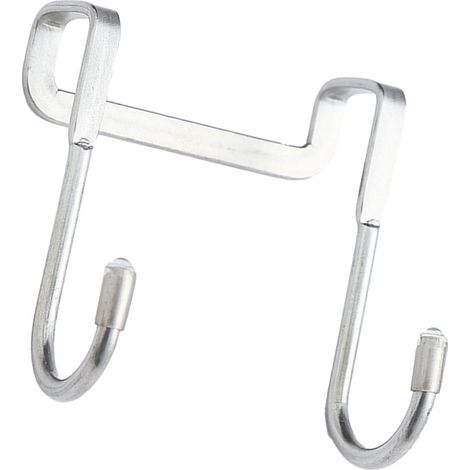 Crochet en Double S en Acier Inoxydable 304 pour Porte de Meuble ou Tiroir Sans Perçage Organisateur de Rangement Porté sur Porte (1/5)