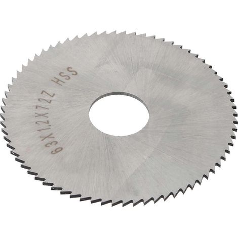 Kreissägeblatt, Frässcheibe, Industriezubehör, 63 x 1,2 x 16 x 72 W6542