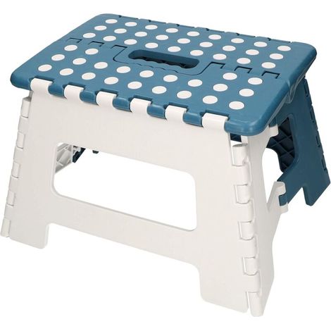 Tabouret pliant pliant 20 x 20 x 30 cm - Pliable - Antidérapant (1/5)