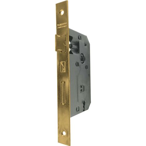 SERRATURA 'PATENT' B.Q. ottonato verniciato E 40 - BONAITI