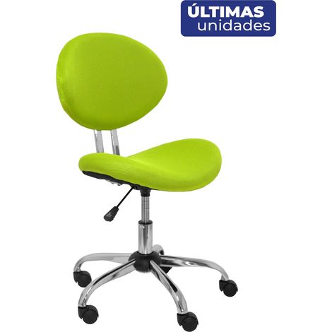 Silla infantil Albendea tejido de malla color verde. (1/5)