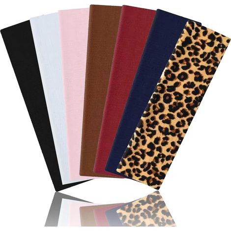 Bandeau Cheveux Femme, 7 pcs Bandeaux Mode pour Femmes Élastique Bandeau Antidérapant Headband Sport Femme pour Yoga Exercice