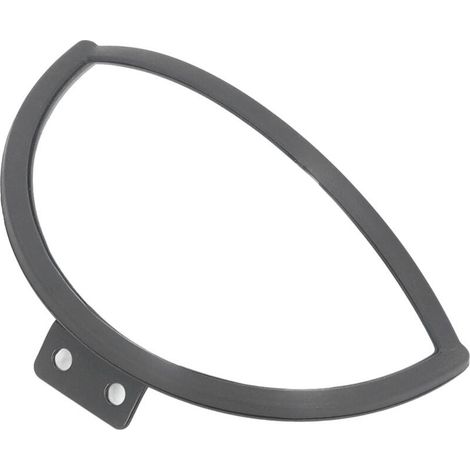 Miroir demi-dôme rétroviseur convexe en ABS et verre à large champ (1/4)