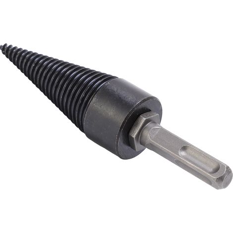 Foret de 32 mm pour fendeur de bois, outil de vissage en acier rapide pour marteau électrique (poignée carrée) (1/5)