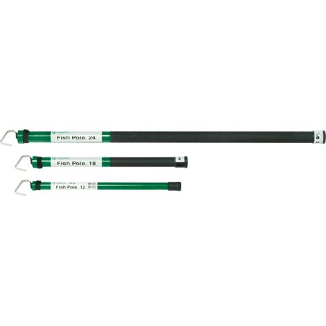 Canne à pêche pliable avec sangle 45,7 cm (1/5)