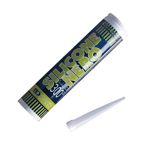 Silicone noir 300°C en cartouche