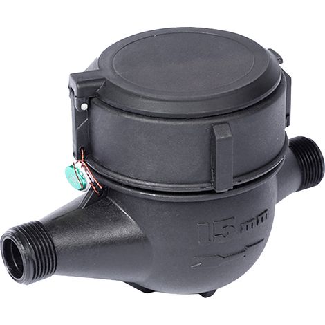 Compteur d'eau en Nylon, buse multiple G1/2, Type d'aile rotative, mesure du débit, accessoires ménagers (1/5)