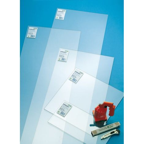 Gutta Hobbyglas glatt 50 x 50 x 0,2 cm klar Kunstgläser