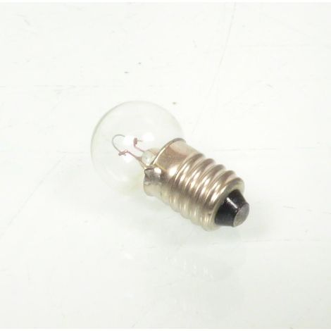 Ampoule à vis E10 G14 12V 3W blanche pour moto mobylette cyclo (1/2)