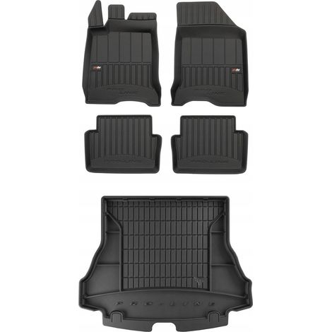 SET alfombrillas goma 3D Renault Laguna 2 Kombi 2001-2007 (1/5)