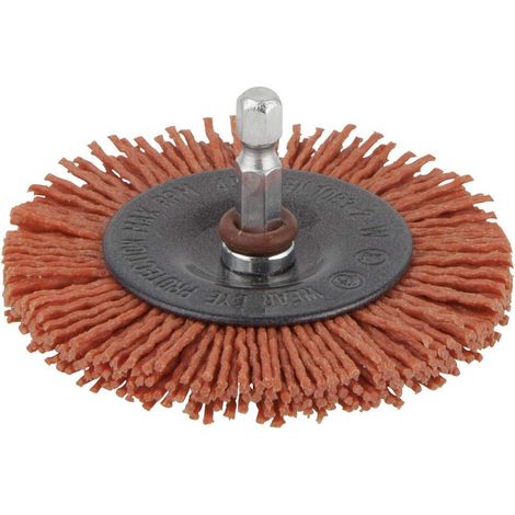 Brosse Nylon Circulaire 100 mm pour Perceuse (1/5)