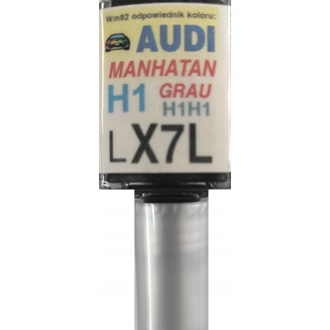Reparación de arañazos en la pintura del Audi LX7L H1H1 Manhattangrau, 10 ml ARA (1/5)