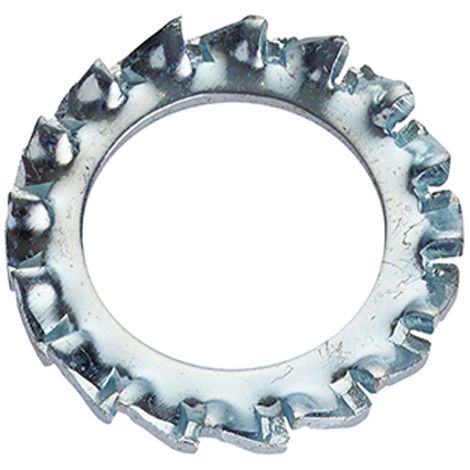 Rondelles RS PRO pour vis M4, Acier Galvanisé brillant ( Prix pour Sachet de 500 )