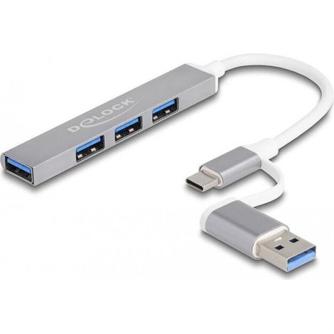 Delock Hub USB 4p C 7/  A a 3 x USB 2.0 A (1/3)