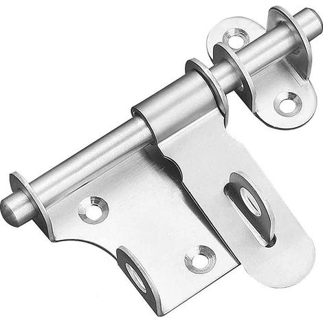 Loquet de verrouillage pour porte coulissante en acier inoxydable massif épais (1/5)
