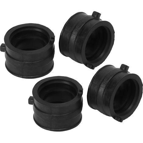Kit de 4 manchons d'admission de carburateur en caoutchouc pour NV400 CJ CK Steed 400 VRX400T NV600 VT600C VT600CD Shadow (1/5)