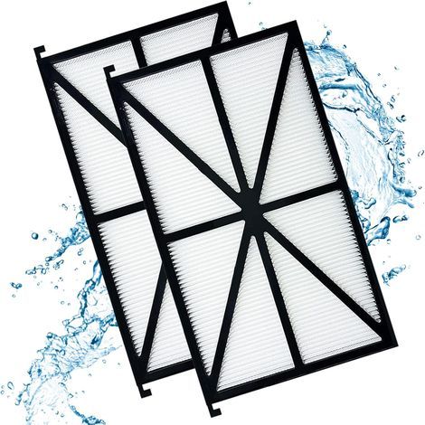 2 cartouches filtrantes pour robot nettoyeur de piscine, compatibles avec le robot nettoyeur de piscine Hayward Tiger Shark Aqua Vac RCX70101 PAK2-AquaForge (1/5)