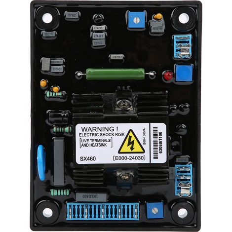 Pannello di tensione del generatore SX460, regolatore di controllo dello stabilizzatore automatico, gruppo elettrogeno 5060 Hz, condensatori e materiale plastico sicuro, con